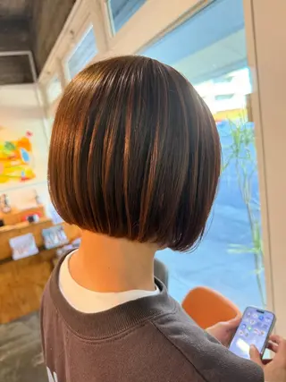 ショート 後藤 実咲のヘアスタイル