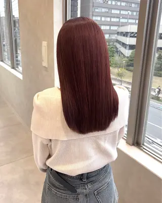 カラー ❤️🐩* AKANE*🐩❤️のヘアスタイル