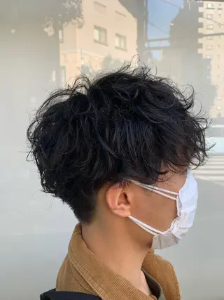 パーマ メンズ REM【阿佐ヶ谷】 MEGUのヘアスタイル