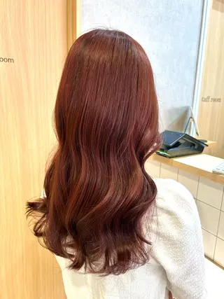 セミロング カラー mizuki roan多々良店のヘアスタイル