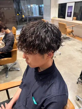 ショート パーマ メンズ メンズ特化/ 黒須輝昌のヘアスタイル