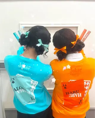 ヘアアレンジ lien eriiのヘアスタイル