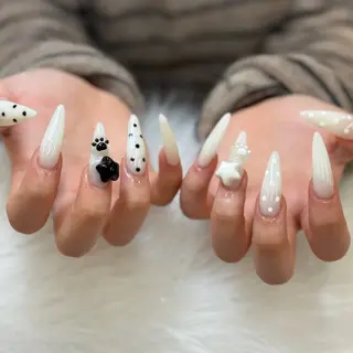 ネイル ANH ゴテゴテネイルのネイルデザイン