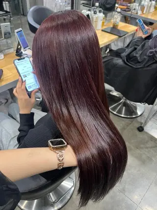 カラー 🥀艶髪/垢抜け/ 暖色ヘア Yuu🥀のヘアスタイル