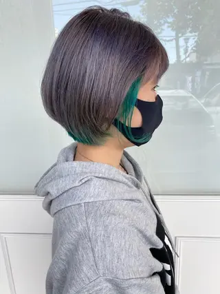 ショート カラー 杉田 健太のヘアスタイル