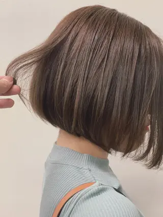 ミディアム ヨシモトリョウ 髪質改善/美髪のヘアスタイル