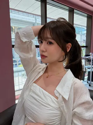 セミロング 木串 楽人のヘアスタイル