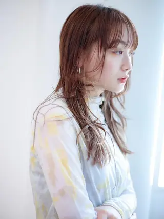 ロング カラー BASSA 下井草店のヘアスタイル