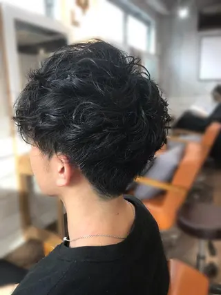ショート パーマ メンズ newi赤羽 ✂️KEN✂️のヘアスタイル