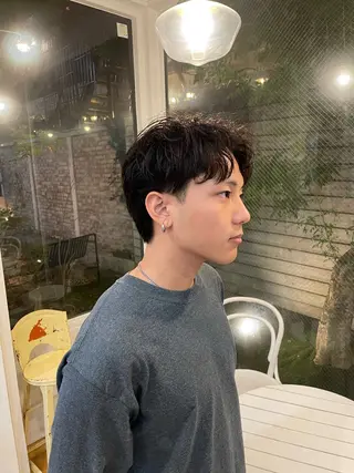 ショート ✨️パーマ✨ たなかひろとのヘアスタイル