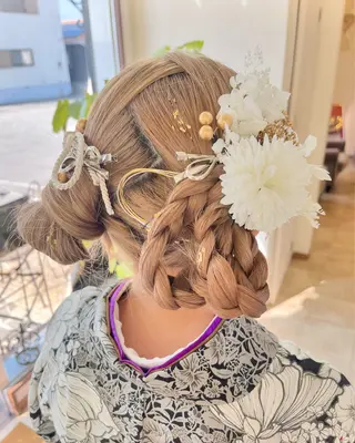 ヘアアレンジ Ishida Hiyoriのヘアスタイル