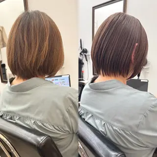 ショート 新宿　ショート・ボブ カットモデル募集のヘアスタイル
