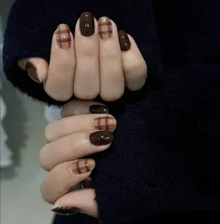 ネイル By moonネイル 🌷ワンホン/韓国風のネイルデザイン