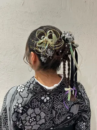 ヘアアレンジ 🦋Misaki🦋 メンズパーマ/着付けのヘアスタイル