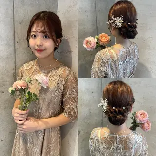 ロング ヘアアレンジ 美髪× ヘアセット✨Araiのヘアスタイル