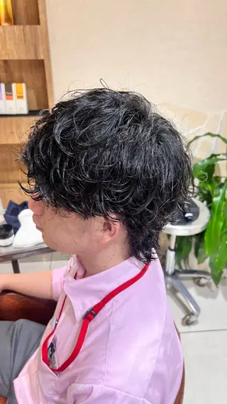 パーマ メンズ 新宿/メンズパーマ/ メンズ特化/和田瑞生のヘアスタイル