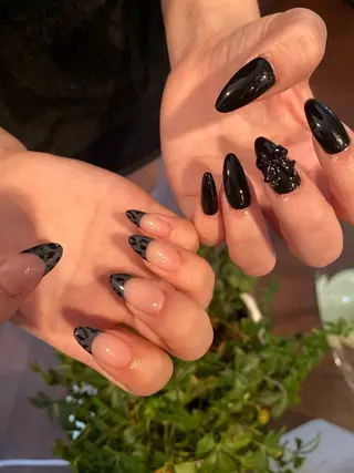 ネイル crystal ⭐︎ colorのネイルデザイン