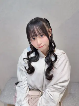 ロング ハイトーン/アレンジ かなで⊹ ࣪ ˖⟡のヘアスタイル