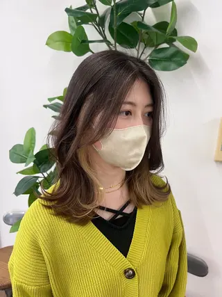 カラー 渋谷レイヤーカット❌ 縮毛矯正専門/武田涼のヘアスタイル