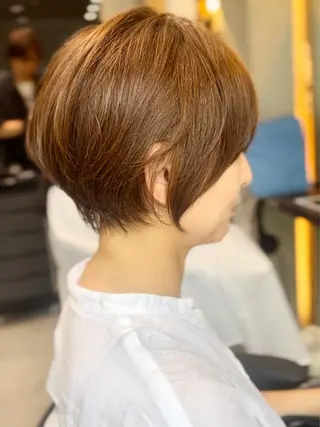 ショート ショート/ボブ/縮毛 三上達大のヘアスタイル