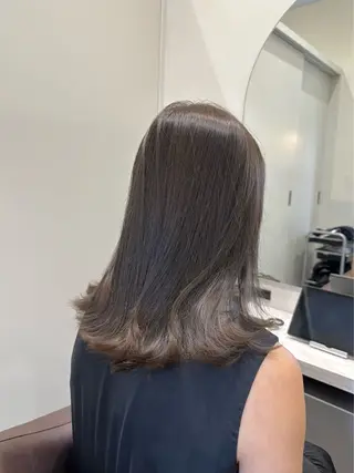 ミディアム カラー 矢野 晃平のヘアスタイル