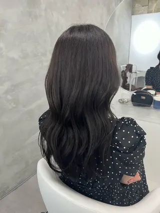 ロング yuuna ✮ door whiteのヘアスタイル