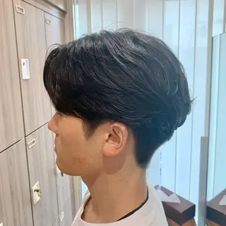 ショート パーマ メンズ REM【阿佐ヶ谷】 MEGUのヘアスタイル