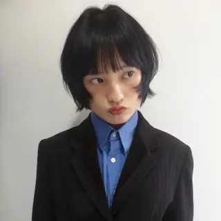 ショート 似合わせデザイン໒꒱ rioのヘアスタイル