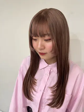 ロング レイヤーカット /ゆうのヘアスタイル