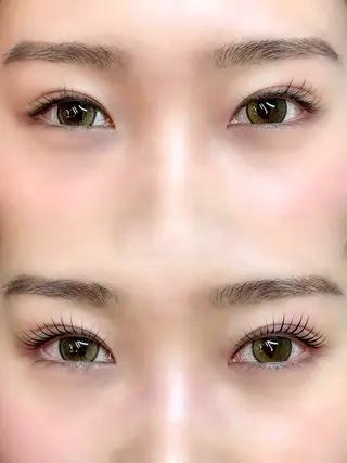 マツエク・マツパ すりーないん AMIのマツエク・マツパデザイン