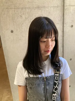 ロング たかなみ りなのヘアスタイル