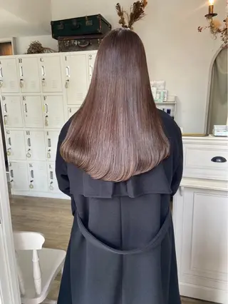 ロング mio♡ベージュ特化 🎀透明感カラーのヘアスタイル