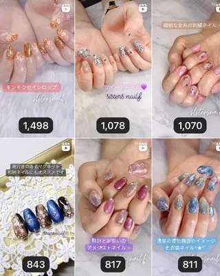 ネイル sisters nail.fのネイルデザイン