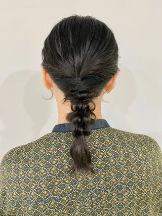ミディアム 菜 摘のヘアスタイル
