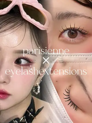 マツエク・マツパ Pinq she Ayana👀🤍のヘアスタイル