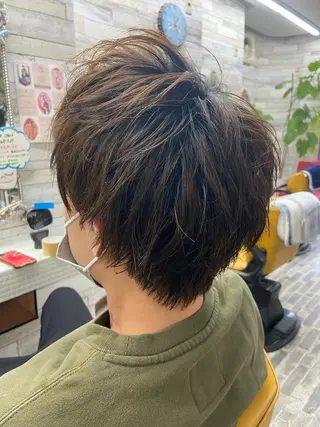 ショート メンズ 大坪 拓斗のヘアスタイル