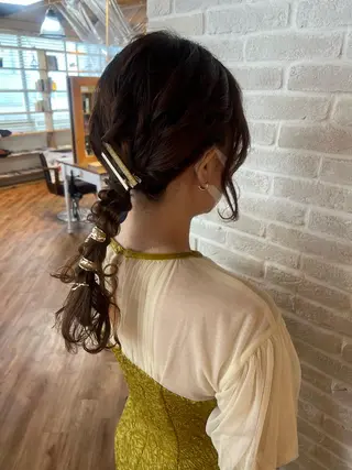 ヘアアレンジ Topstylist YUKIのヘアスタイル