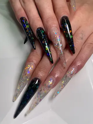 ネイル スカルプ狂 🩵Enamiのネイルデザイン