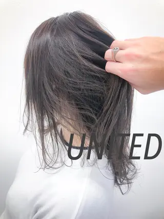 ミディアム カラー ヘアアレンジ 縮毛矯正/メンズ歓迎 Ryota🌻のヘアスタイル