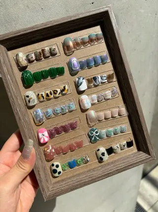 ネイル mano Hanaのネイルデザイン