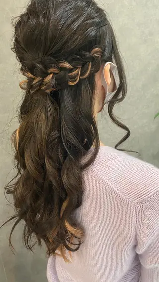 ロング カラー ヘアアレンジ Bianca  代表 硲　貴亮【東武練馬】のヘアスタイル