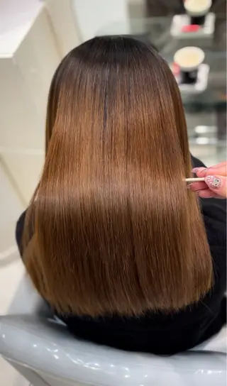 ロング パーマ Ash銀座店💜 misaのヘアスタイル