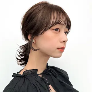 ミディアム カラー ヘアアレンジ 🌱ボブ/レイヤー/ ベージュ/あやみ✨のヘアスタイル
