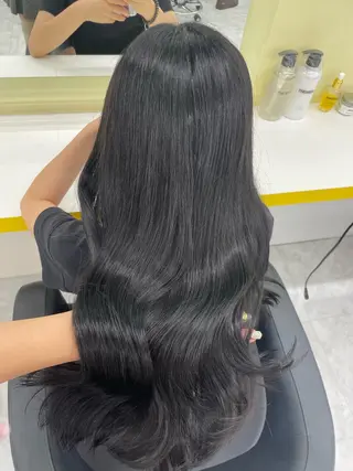ロング カラー 🦋色落ち綺麗カラー メンズYUZU🦋‪のヘアスタイル