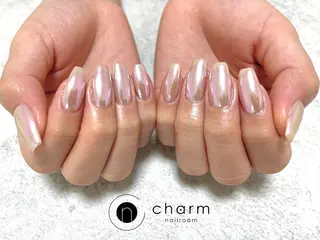 ネイル ネイルルーム チャームのネイルデザイン