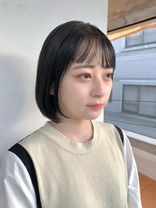 ショート 🌿似合わせ透明感 カラー松本朋幸🌿のヘアスタイル
