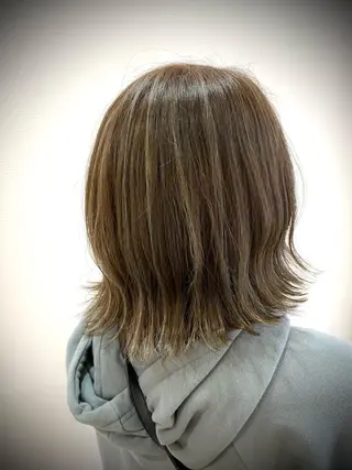 ミディアム カラー RaiRa/ 今澄紀仁のヘアスタイル