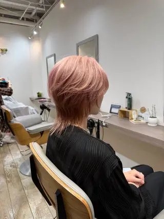 ショート 美容室STUFF所属・✨ブリーチ　ハイトー ン✨Shotaのヘアスタイル