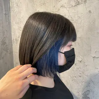 カラー 🍨デザインカラー/ ブリーチ”みさき🐇のヘアスタイル