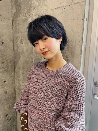 ショート カラー センスをお届けします 大谷将生infpのヘアスタイル